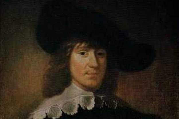 An anonymous portrait of William Lawes,  (1602-1645), that lives in Oxford.