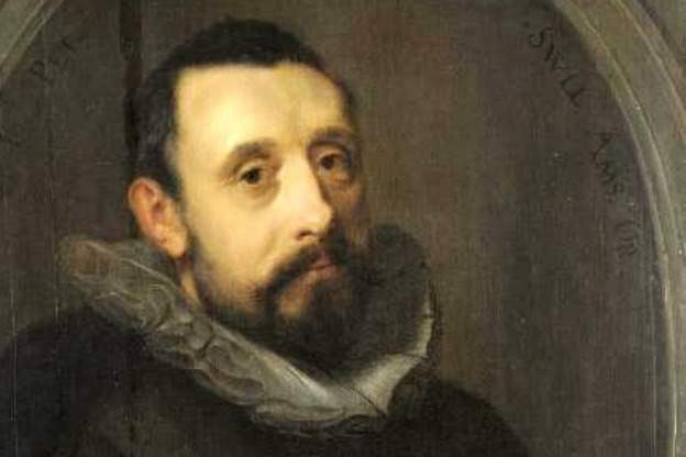 Detail from a portrait of Jan Pietersz. Sweelinck (1562-1621), by Gerrit Pietersz.