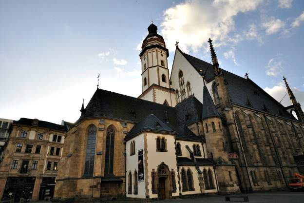 The exterior of Thomaskirche