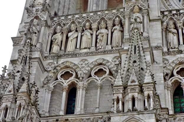 Amiens Cathedral. Based on the prevalence of his first name, French composer Firminius Caron is thought to have come from the area of Amiens, France.