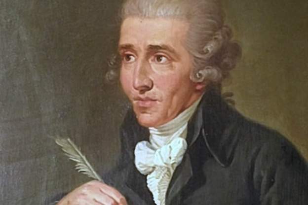 Portrait of young Joseph Haydn by Ludwig Guttenbrunn, ca. 1770.