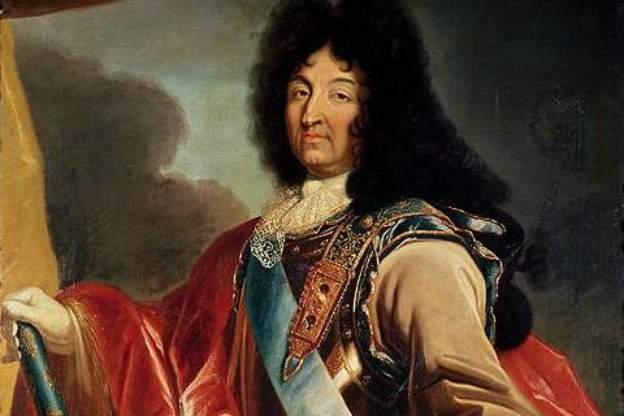 Portrait of Louis XIV of France by Pierre Mignard (1612-1695).