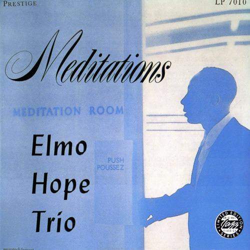The LP cover for pianist Elmo Hope's Meditations