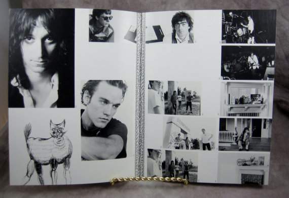 Pages from R.E.M.'s 1986 concert program