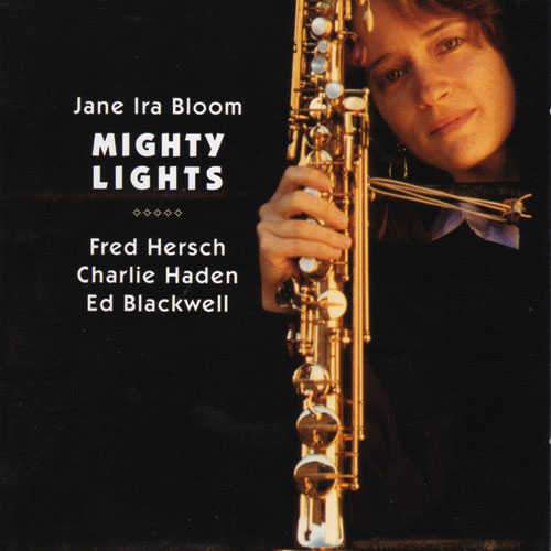 Cover of saxophonist Jane Ira Bloom's Mighty Lights LP