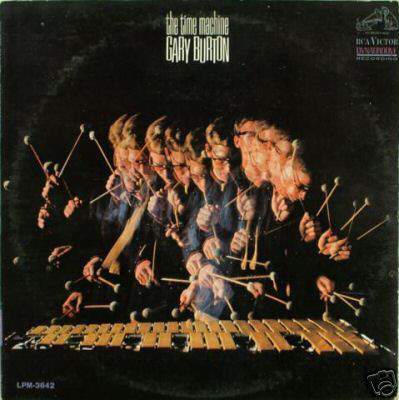 Cover of Gary Burton's 1966 LP The Time Machine