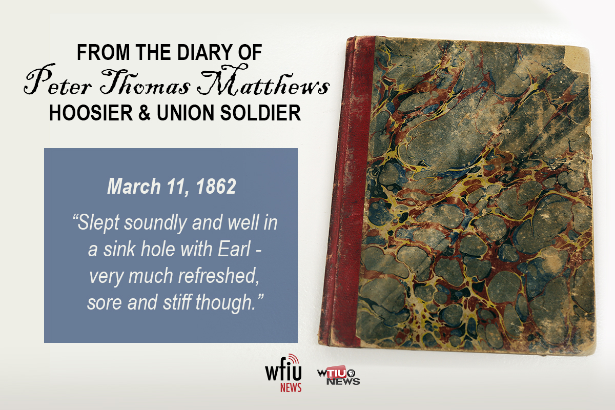 the cover of peter matthews' diary