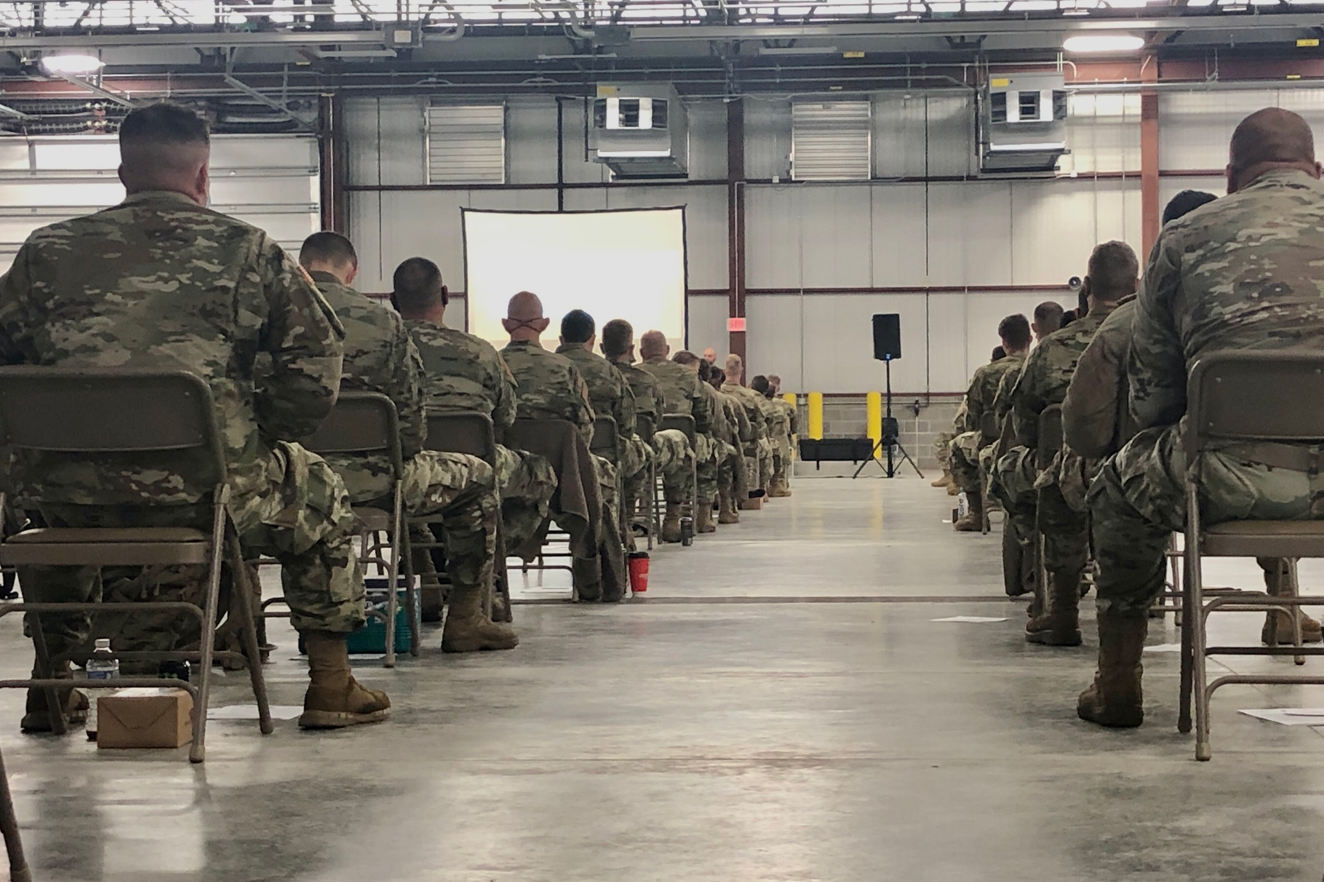 400 Indiana National Guard Soldiers Prepare For Nursing Home Deployment