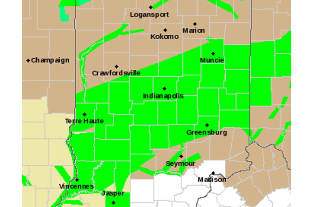 Indiana Flooding Map 2019 Weather Updates: Flood Warnings In Effect, -5 Wind Chills Friday Morning |  News - Indiana Public Media