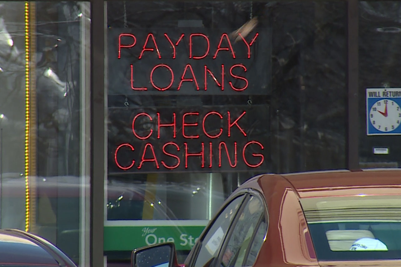 A payday loan provider in Hammond. 