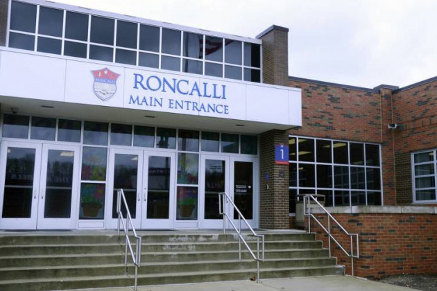Roncalli high school building