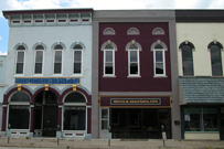 Buildings in downtown Spencer