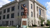 County Courthouse with doughboy statue