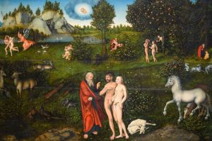 “Paradise,” 1530, by Lucas Cranach the Elder, Kunsthistorisches Museum, Vienna