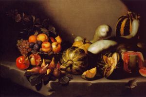 Carravaggio's painting "Still Life with Fruit"
