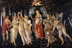 Sandro Botticelli's "La Primavera," 1482.
