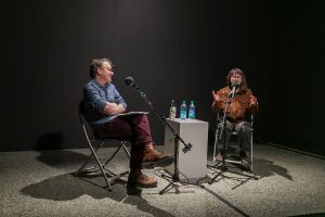 Alex Chambers and Amy Oelsner in conversation