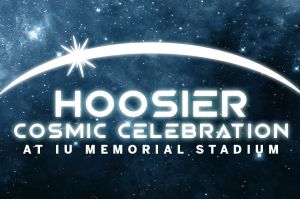 Logo for the Hoosier Cosmic Celebration