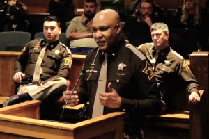 Sheriff Ruben Marte addresses full county council regarding deputy pay