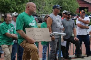 AFSCME Local 2487 union rally
