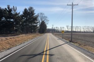  A right turn road in Fulton County