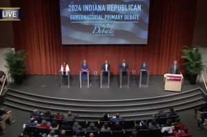 Five GOP candidates attended the final gubernatorial debate of the season Tuesday April 23, 2024.