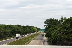 i-74 overpass in Indianapolis