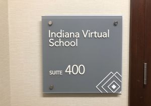 virtual school sign