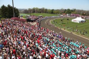 crowd at little 500 2022