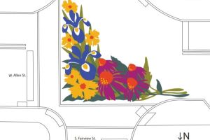McDoel Gardens mural design