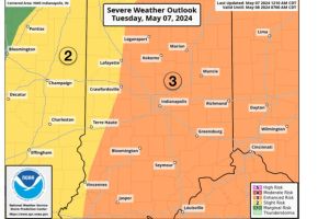 There is an enhanced threat for severe storms this afternoon and evening for all of central Indiana.