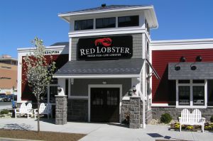 Red Lobster Cross County Shopping Center in Westchester County, New York. Taken April 2012