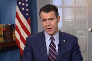 U.S. Sen. Todd Young (R-Ind.) outlines the third federal COVID-19 relief package in a conference call with reporters. 
