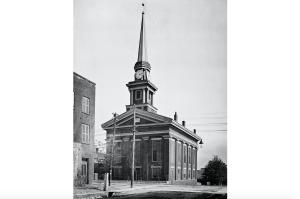 Town Clock Church New Albany