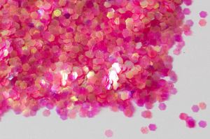 Pink confetti