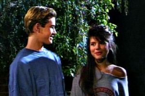 Kelly and Zack from Saved by the Bell
