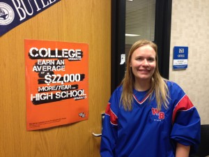 Julie Baumgart is one of three school counselors at Western Boone Jr./Sr. High School, and says counselors are pulled in many different directions. 