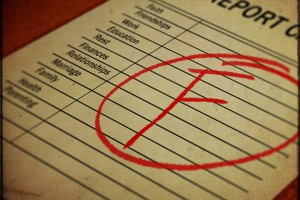 Right now, schools receiving six consecutive failing grades could face state intervention. (Photo Credit: amboo who/Flickr)
