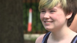 Issac, 16, identifies as a transgender male and attends Owen Valley High School in Spencer. He is part of Prism Youth Community, which is creating a training program for teachers to better interact with LGBTQ students.