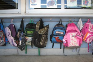 Richmond Community Schools is the latest district to implement a "no backpack" policy at its high school. (Photo Credit: KPBS Online/Flickr)