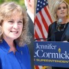 State superintendent Glenda Ritz and Jennifer McCormick, the candidates for state superintendent.