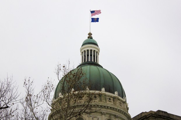 The Indiana Statehouse. (Peter Balonon-Rosen/Indiana Public Broadcasting)