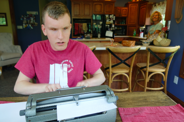 Mitchell Bridwell will compete in the national Braille Challenge, a contest focused on reading and writing Braille. The contest is an attempt to improve the unemployment rate among blind people, by encouraging Braille literacy.