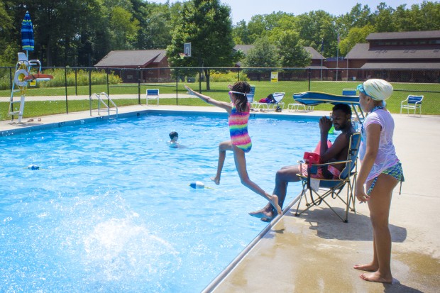 The Tataya Mato week at Indianapolis' Jameson Camp is a free sleepaway camp for children impacted by HIV/AIDS. (Peter Balonon-Rosen/Indiana Public Broadcasting)