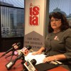 ISTA President, Teresa Meredith outlines the union's priorities in 2018. (Jeanie Lindsay/IPB News)
